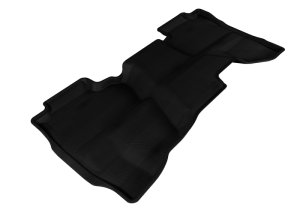 GMC Sierra Floor Mat - Rear - 3D MAXpider - KAGU - Black - `14-`19